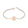 Load image into Gallery viewer, Alphabet disc diamond bracelet