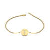 Load image into Gallery viewer, Alphabet disc diamond bracelet