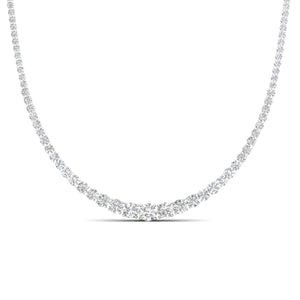 Graduated Tennis Necklace