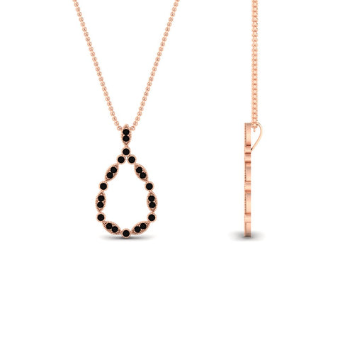 tear-drop-shape-black-diamond-pendant-necklace-in-FDPD11166GBLACK-NL-RG
