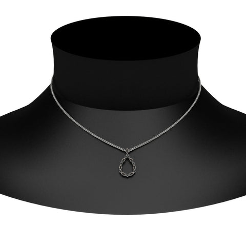 tear-drop-shape-black-diamond-pendant-necklace-in-FDPD11166GBLACK-NL-WG