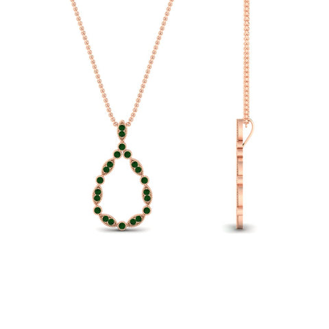 tear-drop-shape-emerald-pendant-necklace-in-FDPD11166GEMGR-NL-RG