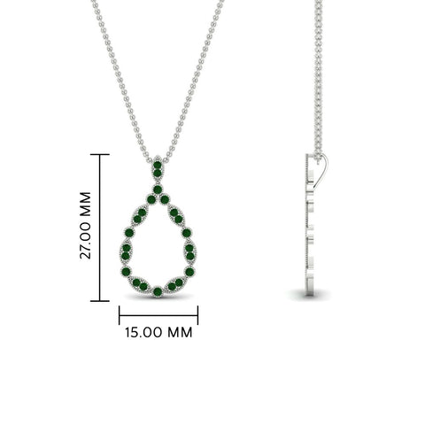tear-drop-shape-emerald-pendant-necklace-in-FDPD11166GEMGR-NL-WG