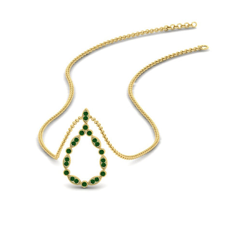 tear-drop-shape-emerald-pendant-necklace-in-FDPD11166GEMGR-NL-YG