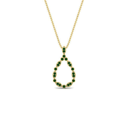 tear-drop-shape-emerald-pendant-necklace-in-FDPD11166GEMGR-NL-YG