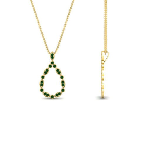 tear-drop-shape-emerald-pendant-necklace-in-FDPD11166GEMGR-NL-YG