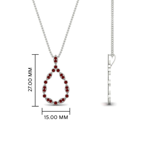 tear-drop-shape-ruby-pendant-necklace-in-FDPD11166GRUDR-NL-WG