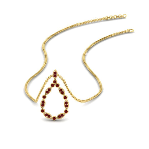 tear-drop-shape-ruby-pendant-necklace-in-FDPD11166GRUDR-NL-YG