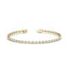 Load image into Gallery viewer, teardrop-diamond-chain-bracelet-for-women-in-yellow-gold-FDBRCPE10581-2.00CT-NL-YG.jpg?v=1776840579
