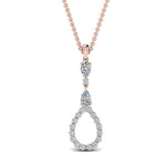 Load image into Gallery viewer, teardrop-diamond-drop-pendant-necklace-in-FDPD9049-NL-RG
