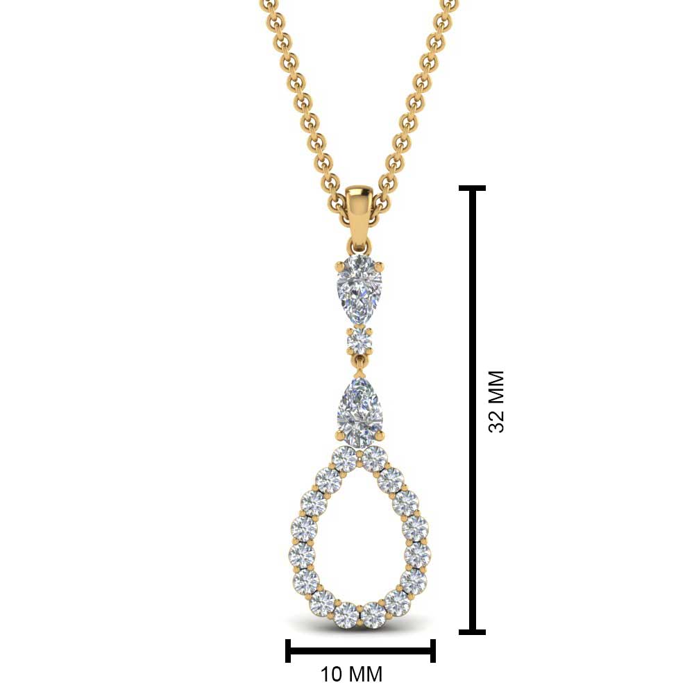 teardrop-diamond-drop-pendant-necklace-in-FDPD9049-NL-YG