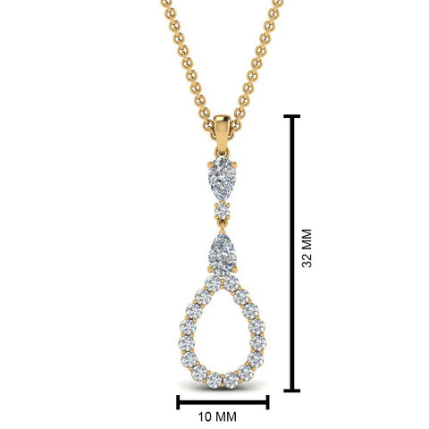 teardrop-diamond-drop-pendant-necklace-in-FDPD9049-NL-YG