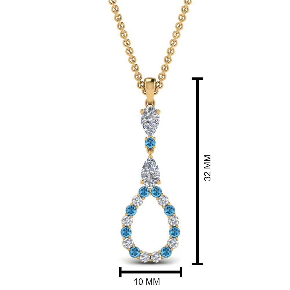 teardrop-diamond-drop-pendant-necklace-with-blue-topaz-in-FDPD9049GICBLTO-NL-YG