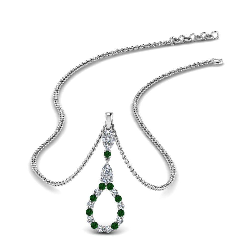 teardrop-diamond-drop-pendant-necklace-with-emerald-in-FDPD9049GEMGR-NL-WG