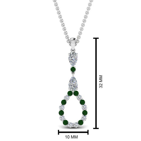 teardrop-diamond-drop-pendant-necklace-with-emerald-in-FDPD9049GEMGR-NL-WG