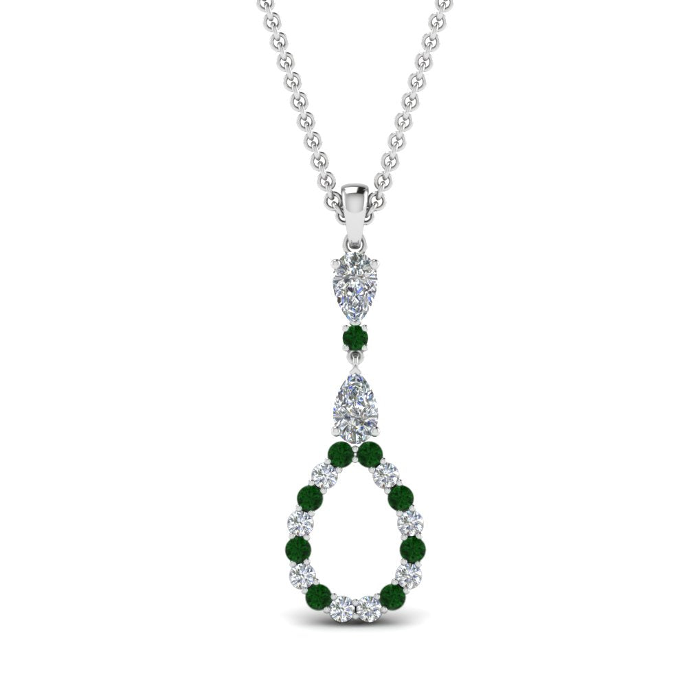 teardrop-diamond-drop-pendant-necklace-with-emerald-in-FDPD9049GEMGR-NL-WG