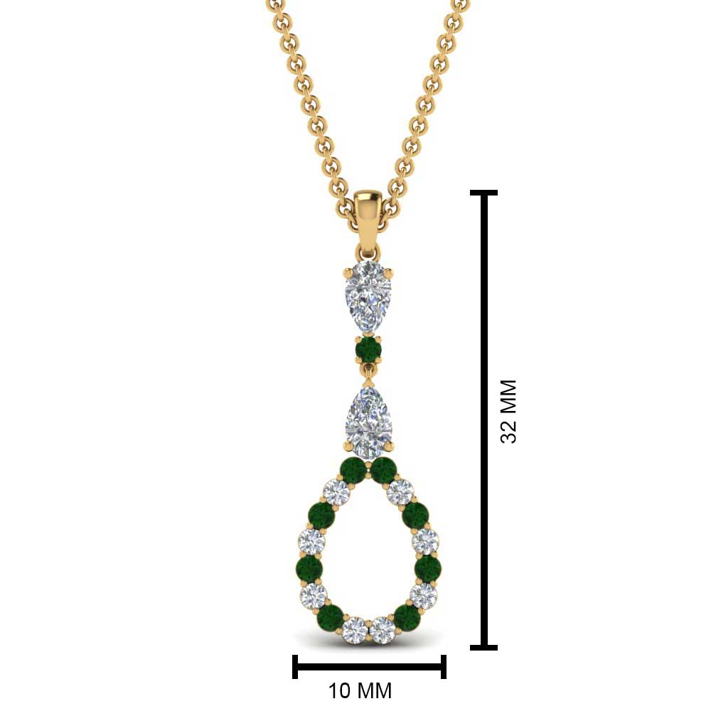 teardrop-diamond-drop-pendant-necklace-with-emerald-in-FDPD9049GEMGR-NL-YG