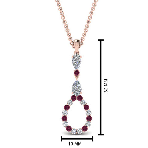 teardrop-diamond-drop-pendant-necklace-with-pink-sapphire-in-FDPD9049GSADRPI-NL-RG