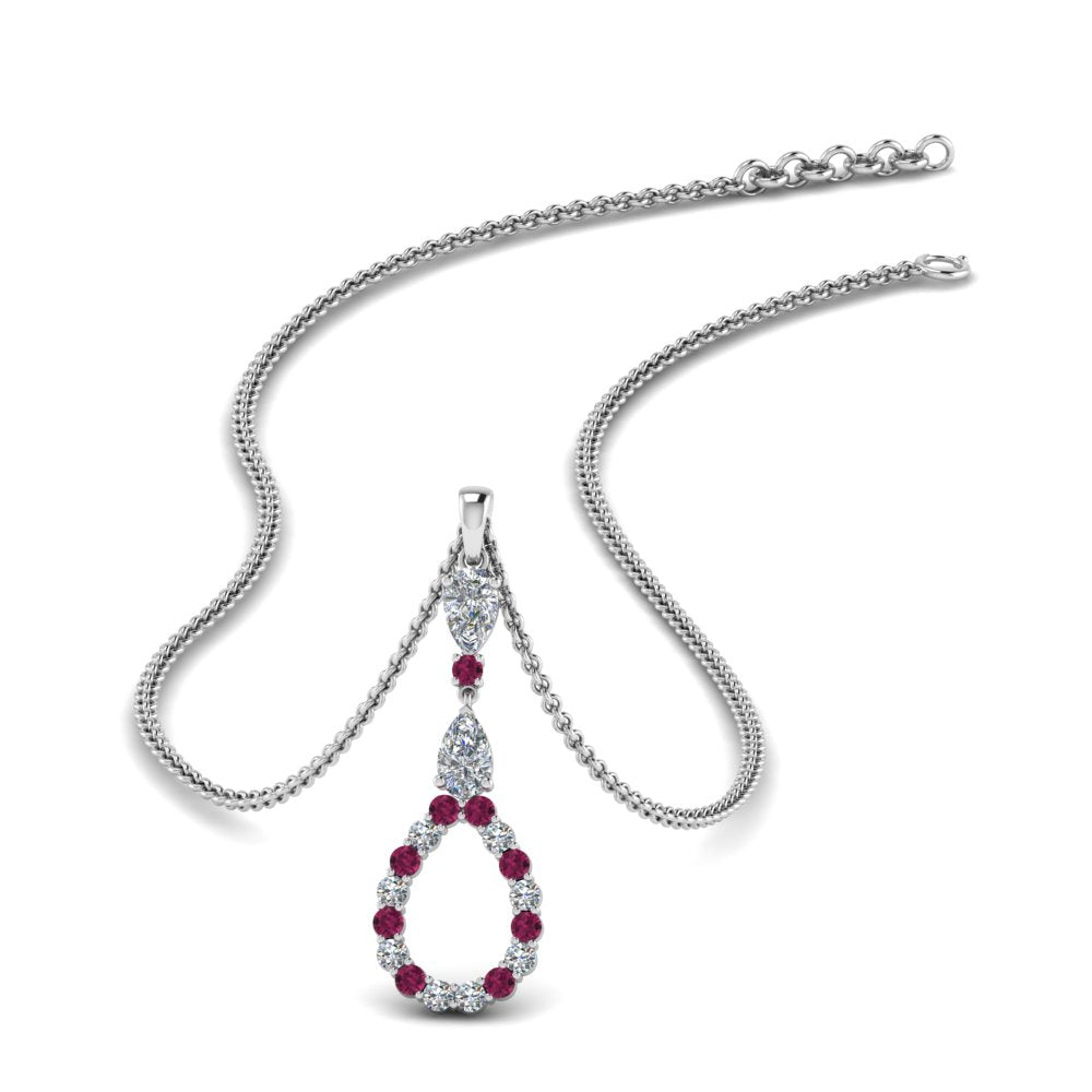teardrop-diamond-drop-pendant-necklace-with-pink-sapphire-in-FDPD9049GSADRPI-NL-WG