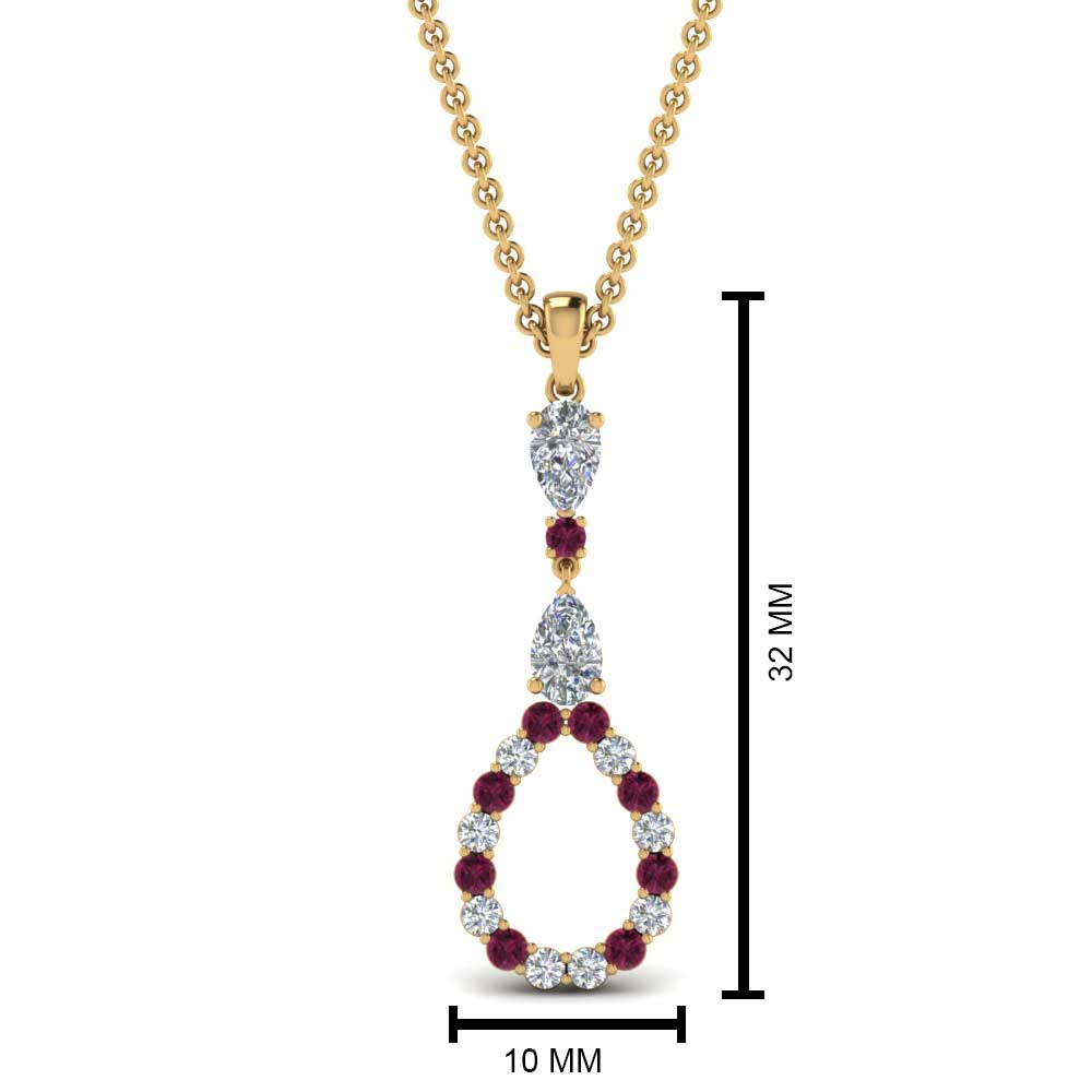 teardrop-diamond-drop-pendant-necklace-with-pink-sapphire-in-FDPD9049GSADRPI-NL-YG