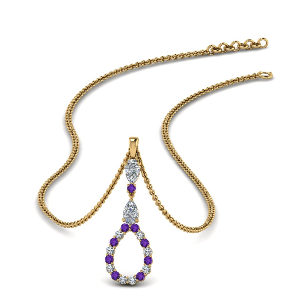 teardrop-diamond-drop-pendant-necklace-with-purple-topaz-in-FDPD9049GVITO-NL-YG