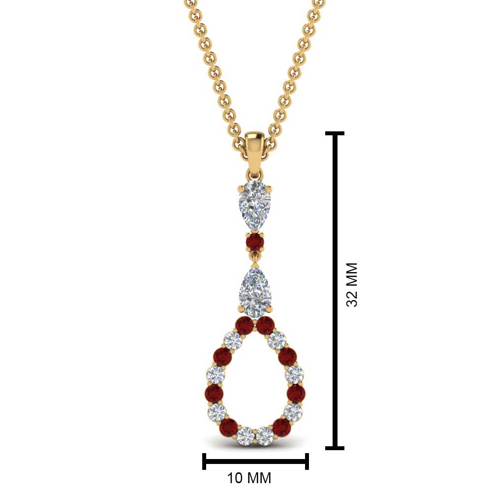 teardrop-diamond-drop-pendant-necklace-with-ruby-in-FDPD9049GRUDR-NL-YG