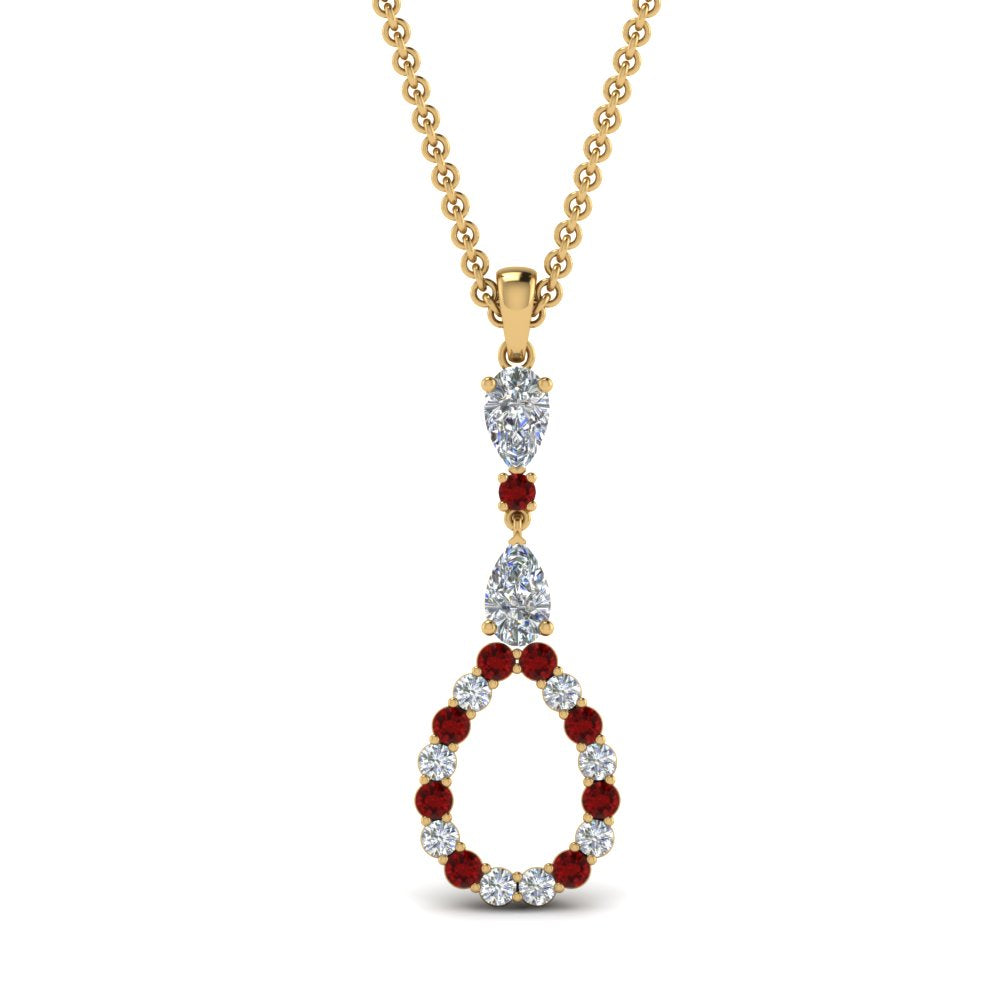 teardrop-diamond-drop-pendant-necklace-with-ruby-in-FDPD9049GRUDR-NL-YG