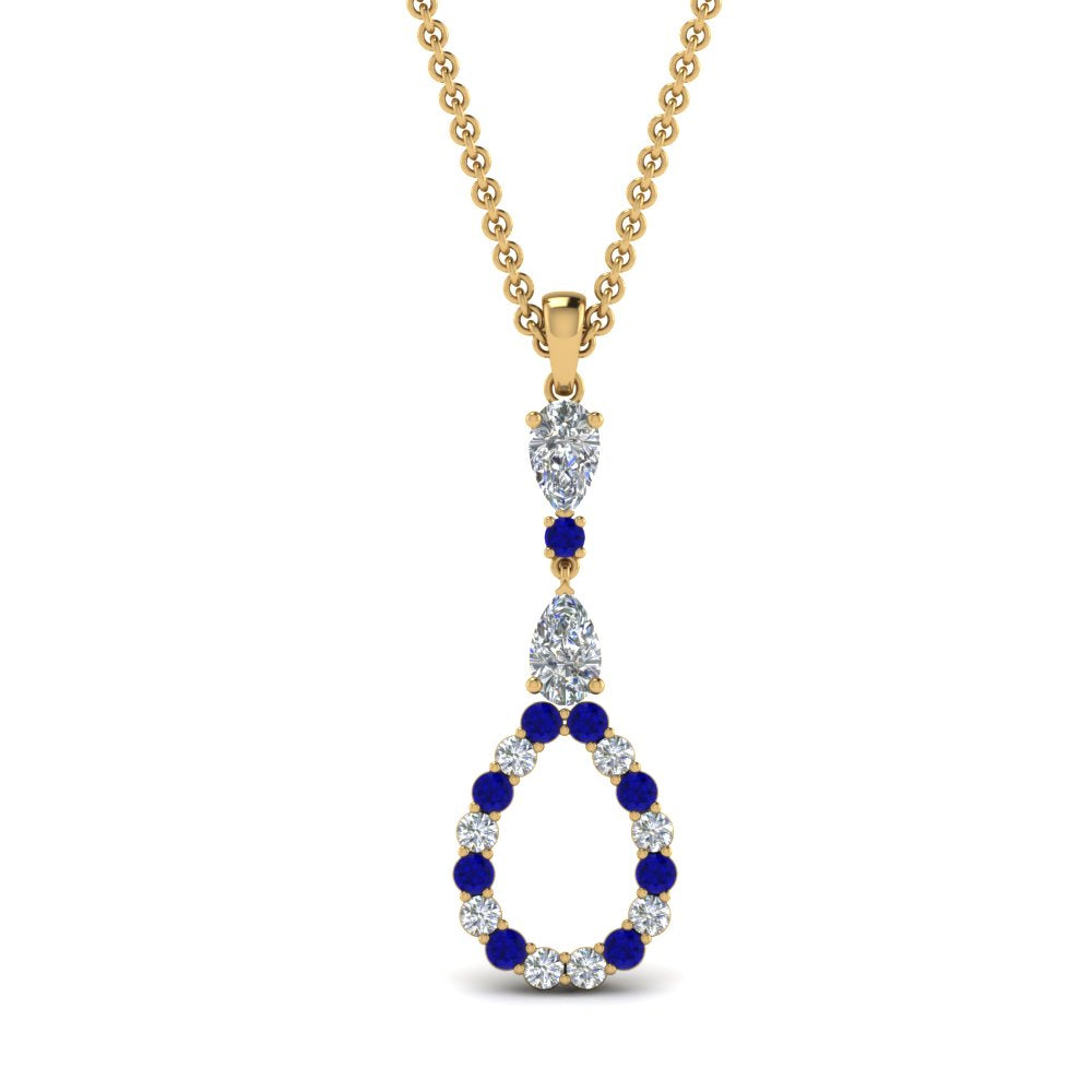 teardrop-diamond-drop-pendant-necklace-with-sapphire-in-FDPD9049GSABL-NL-YG