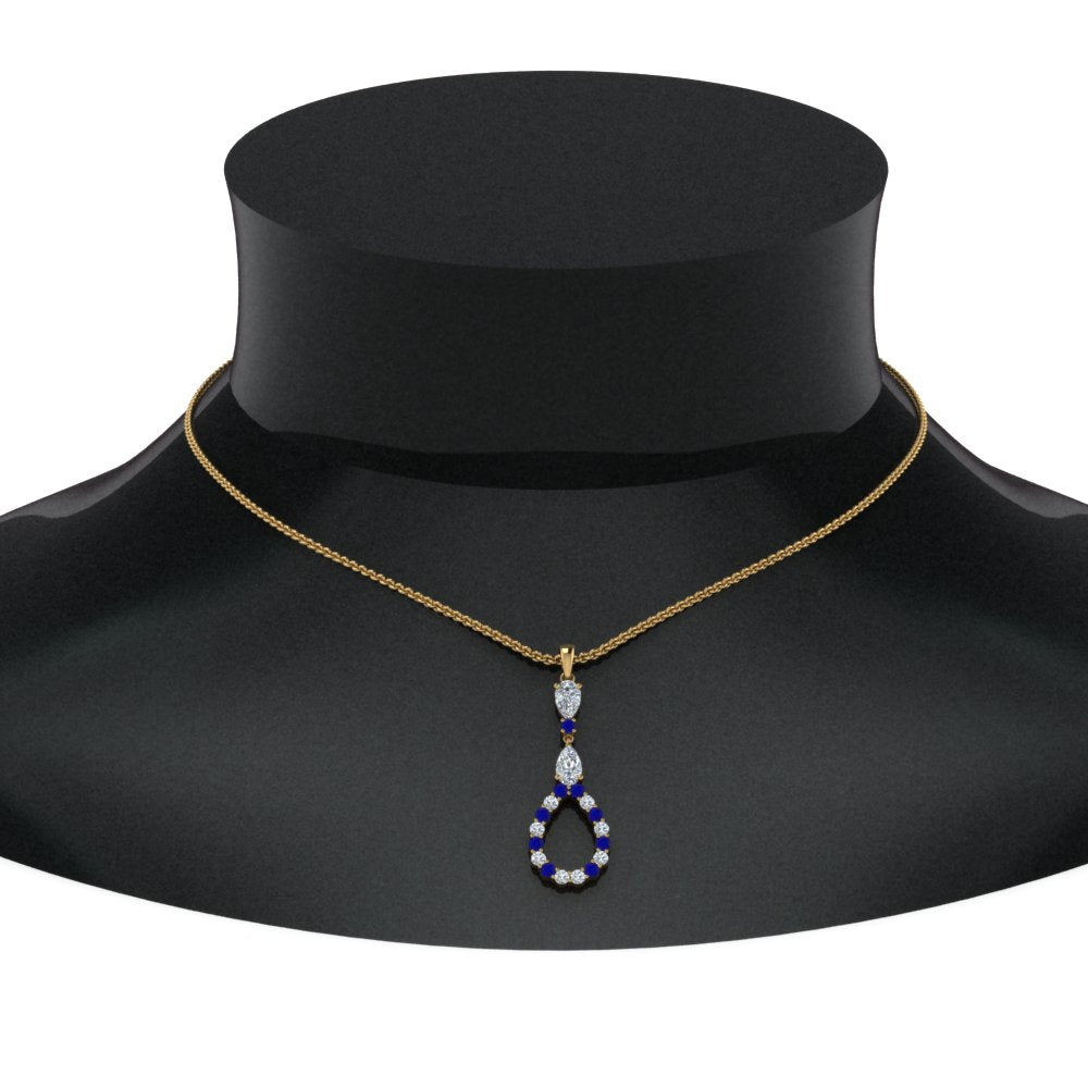 teardrop-diamond-drop-pendant-necklace-with-sapphire-in-FDPD9049GSABL-NL-YG