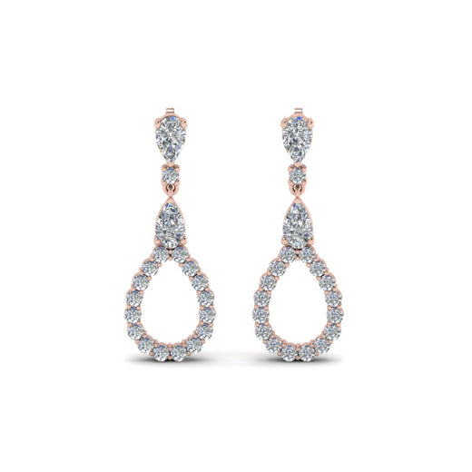 teardrop-diamond-earring-for-women-in-14K-rose-gold-FDEAR8106ANGLE1-NL-RG