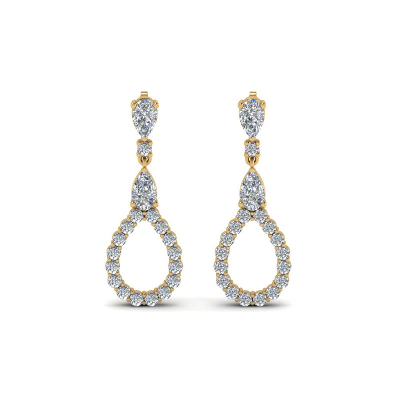 teardrop-diamond-earring-for-women-in-14K-yellow-gold-FDEAR8106ANGLE1-NL-YG