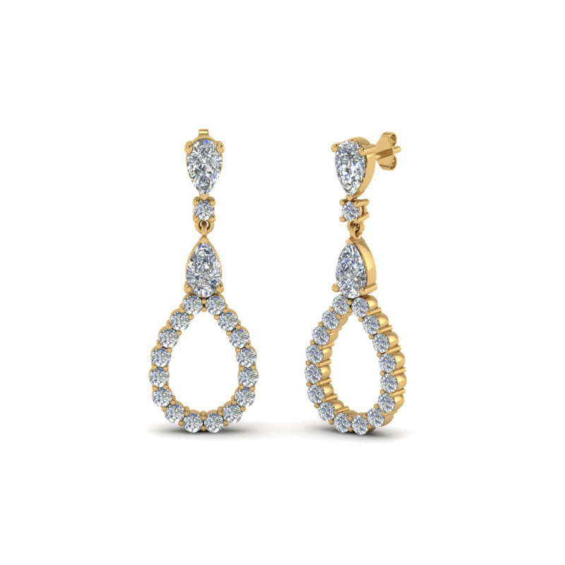 teardrop-diamond-earring-for-women-in-14K-yellow-gold-FDEAR8106ANGLE1-NL-YG