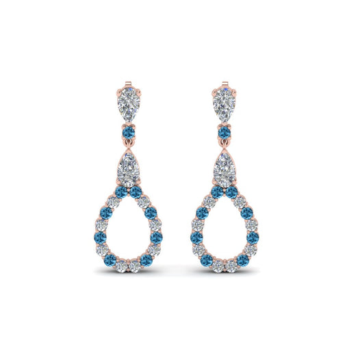 teardrop-diamond-earring-for-women-with-ice-blue-topaz-in-14K-rose-gold-FDEAR8106GICBLTOANGLE1-NL-RG