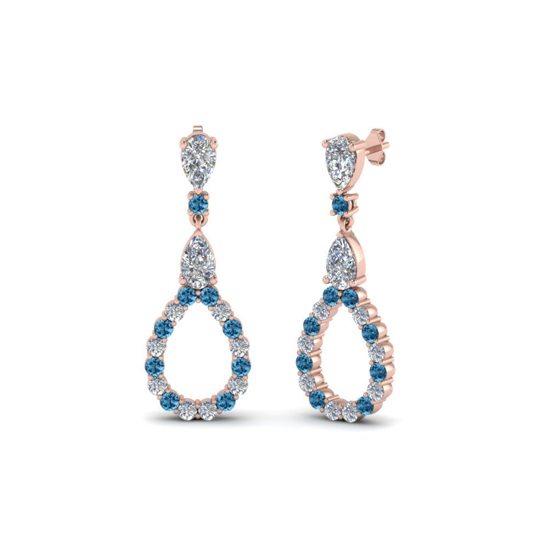 teardrop-diamond-earring-for-women-with-ice-blue-topaz-in-14K-rose-gold-FDEAR8106GICBLTOANGLE1-NL-RG
