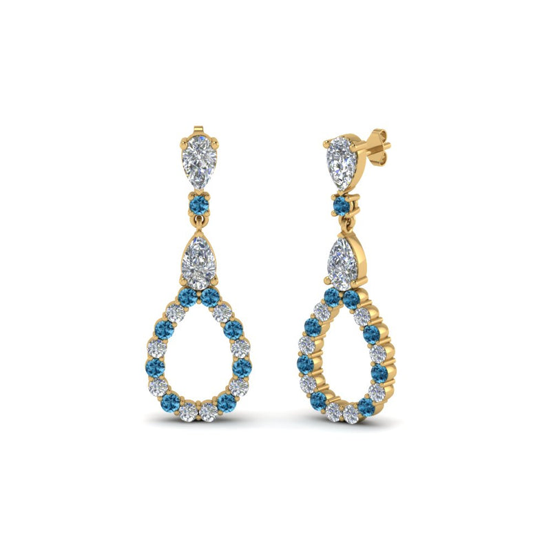 teardrop-diamond-earring-for-women-with-ice-blue-topaz-in-14K-yellow-gold-FDEAR8106GICBLTOANGLE1-NL-YG