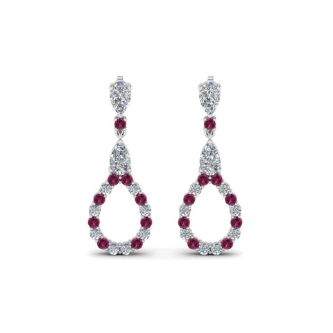 teardrop-diamond-earring-for-women-with-pink-sapphire-in-14K-white-gold-FDEAR8106GSADRPIANGLE1-NL-WG