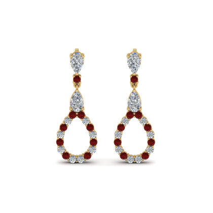 teardrop-diamond-earring-for-women-in-14K-yellow-gold-FDEAR8106ANGLE1-NL-YG