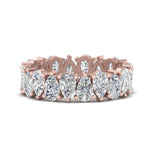 Load image into Gallery viewer, teardrop-eternity-band-4-carat-diamond-in-rose-gold-FD10554PE-0.20CT-NL-RG
