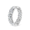 Load image into Gallery viewer, teardrop-eternity-band-4-carat-diamond-in-white-gold-FD10554PE-0.20CT-ANGLE2-NL-WG
