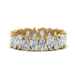 Load image into Gallery viewer, teardrop-eternity-band-4-carat-diamond-in-yellow-gold-FD10554PE-0.20CT-NL-YG
