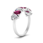 Load image into Gallery viewer, Teardrop Wedding Band Diamond 2.25 Carat
