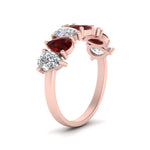 Load image into Gallery viewer, Wedding Band Teardrop Diamond 2.75 Carat
