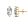 Load image into Gallery viewer, Marquise Diamond 6 Prong Stud Earrings