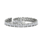 Load image into Gallery viewer, Tennis Bracelet 13 Ct Pear Diamond
