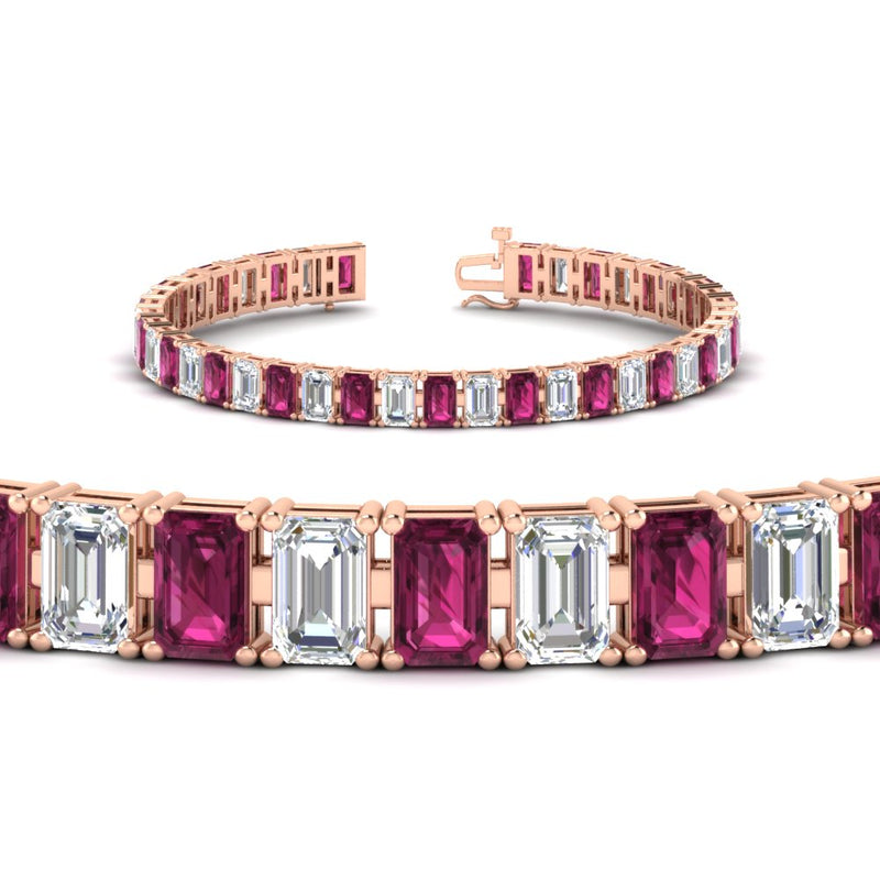 tennis-bracelet-basket-set-emerald-cut-20-carat-with-pink-sapphire-in-rose-gold-FDBRC10449EMGSADRPIANGLE2-20.00CT-NL-RG.jpg