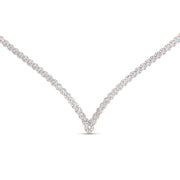tennis-v-shaped-diamond-necklace-in-FD-NK10421-NL-RG