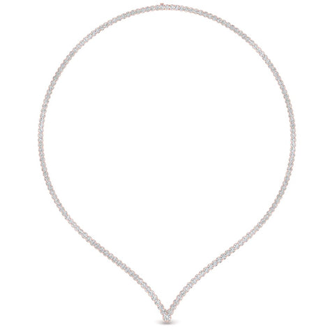 tennis-v-shaped-diamond-necklace-in-FD-NK10421-NL-RG