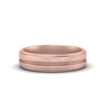 Load image into Gallery viewer, Textured Inlay Wedding Band
