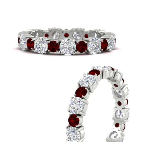 The Round Diamond 1.75 Carat Eternity Band