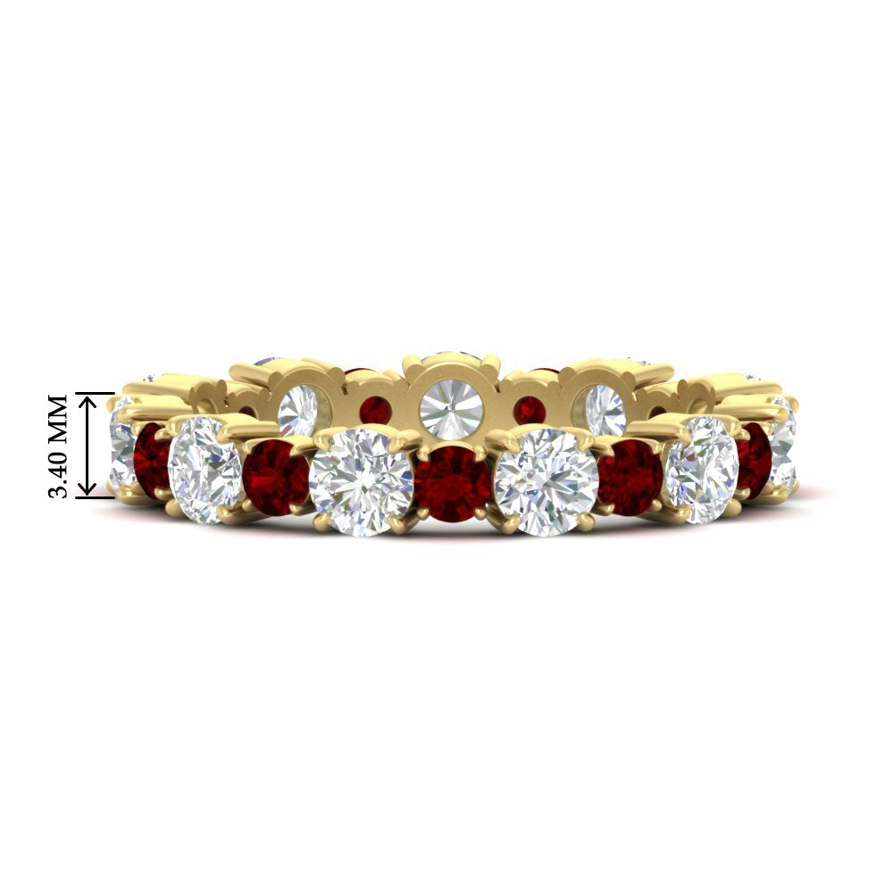 The Round Diamond 1.75 Carat Eternity Band